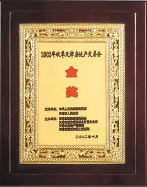 2002年秋季天津房地产交易会金奖
